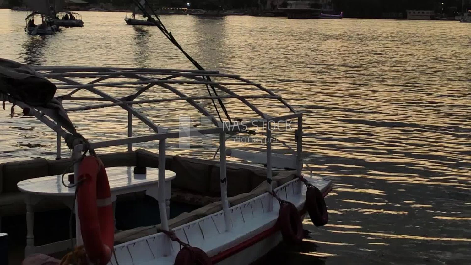 Video showing the details of the Nile Felucca