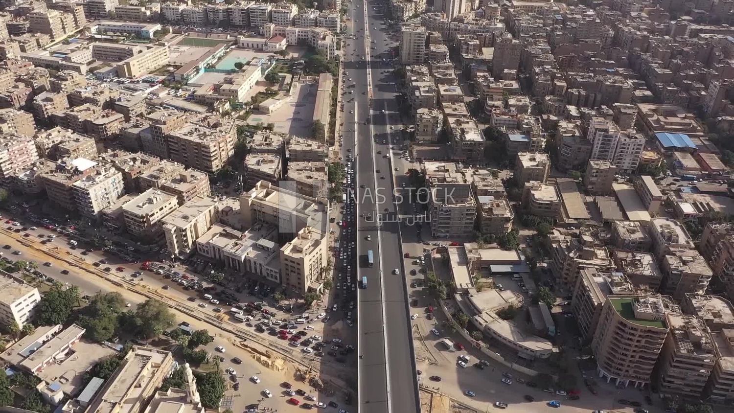 Drone video view of Court Bridge