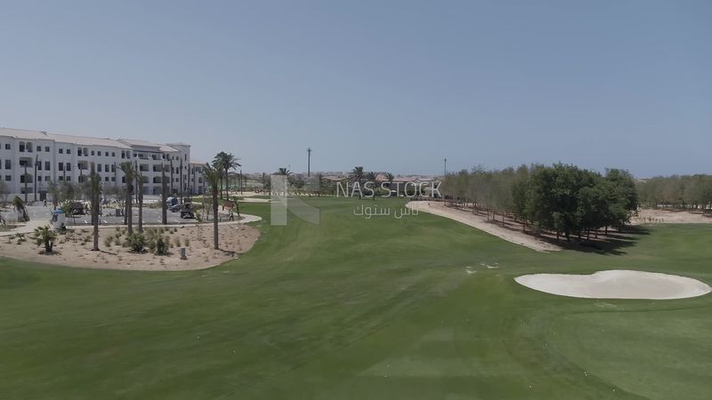 Drone video of the garden and pool at Marassi Hotel, North Coast