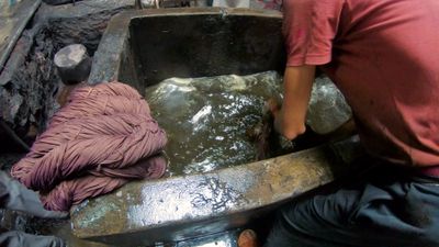 Dyeing workshop