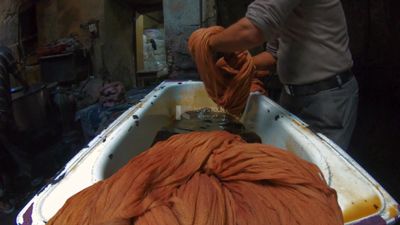 Dyeing workshop