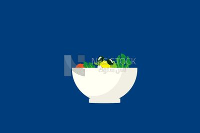 Salad plate