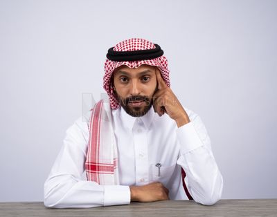 Gulf man thinking