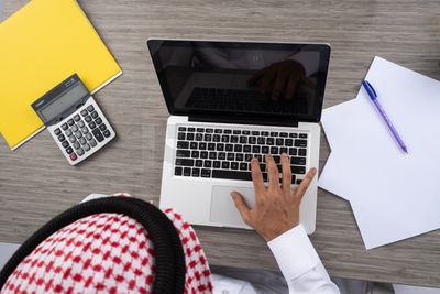 Office with work tools