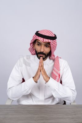 Gulf man thinking