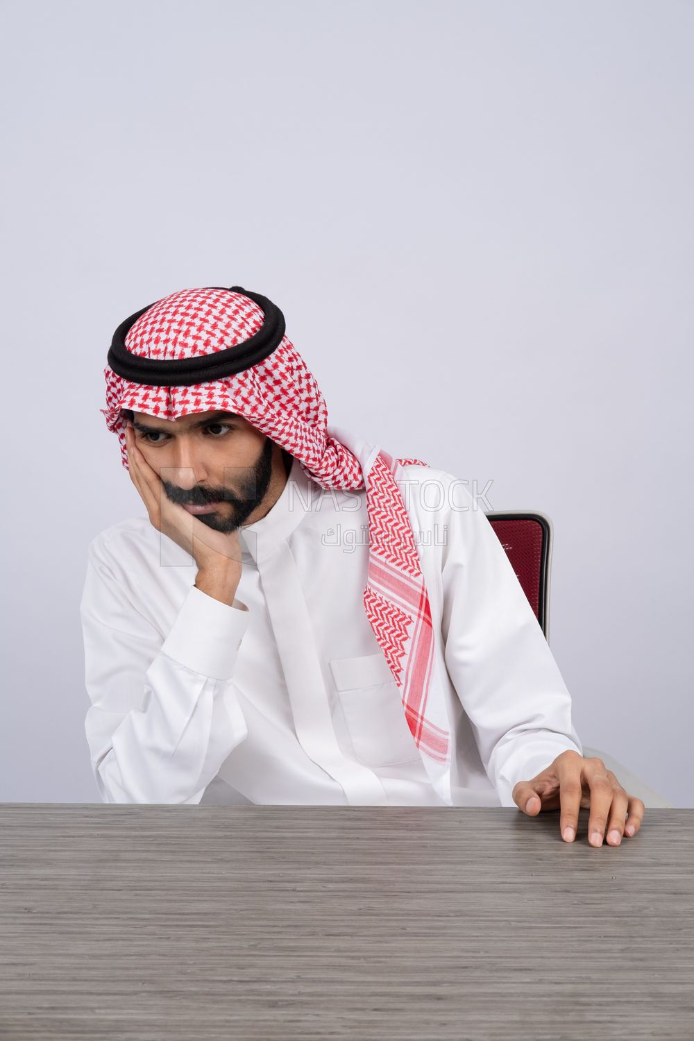 Gulf man thinking
