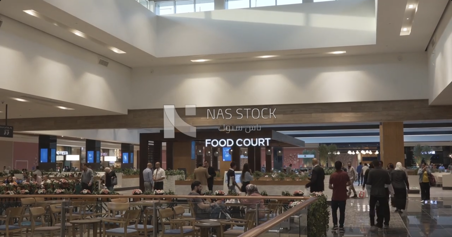 People in the mall