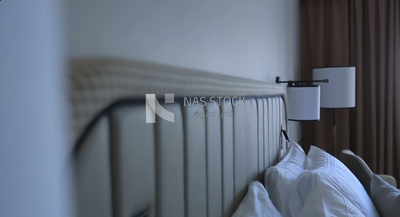 Video depicts the lights in the hotel room. 
