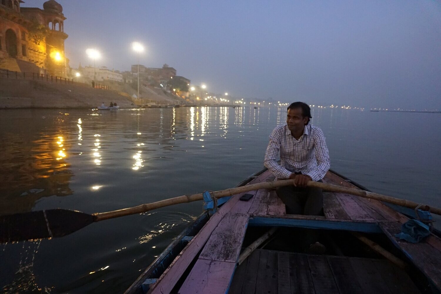 Before Dawn on the Ganges