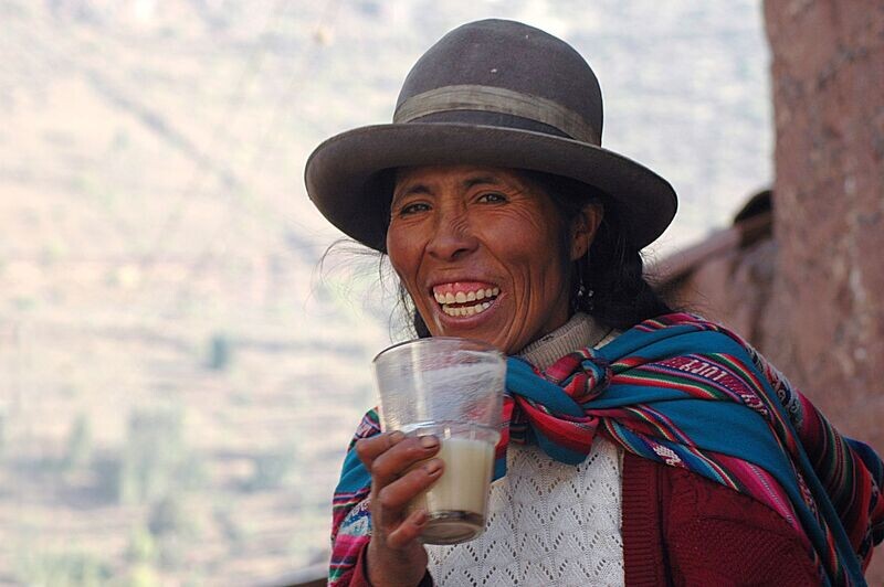 Drinking chi cha
