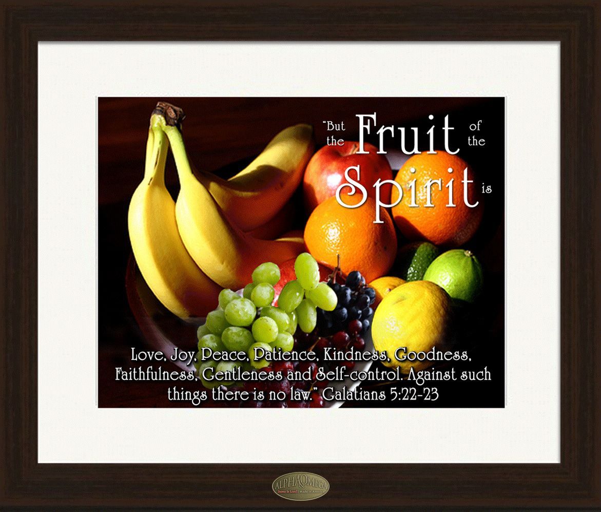 "Fruit Of The Spirit" Picture Frame