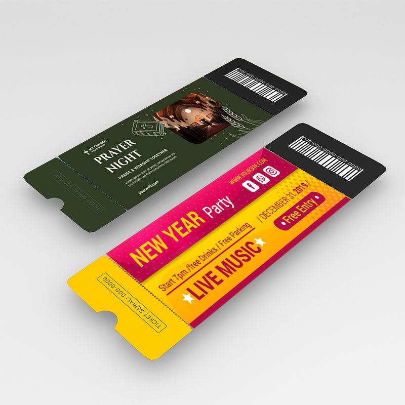 Custom Event Tickets