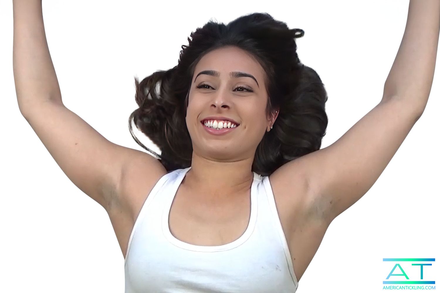 Lina's Armpits Tickled