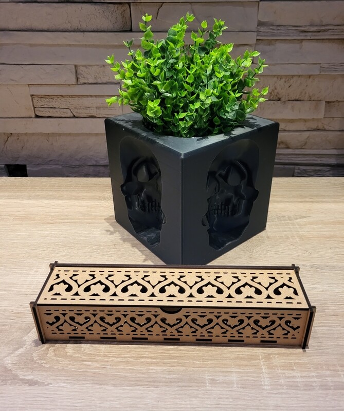 Räucherstäbchen Box mit Halter