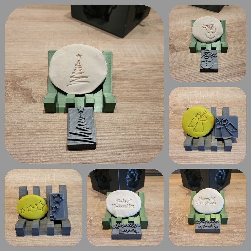 Stempel "Weihnachten" diverse Motive ab