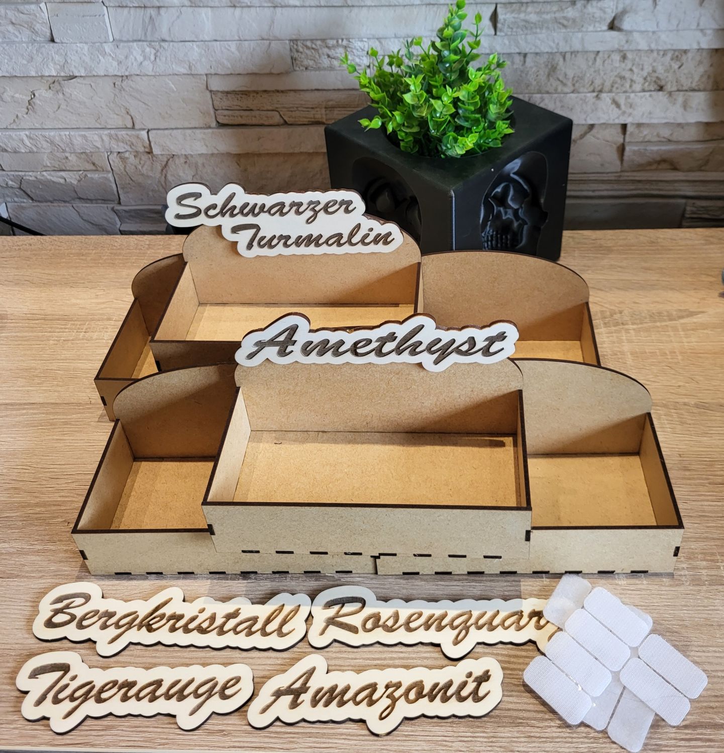 Holzbox "personalisierbar" ab