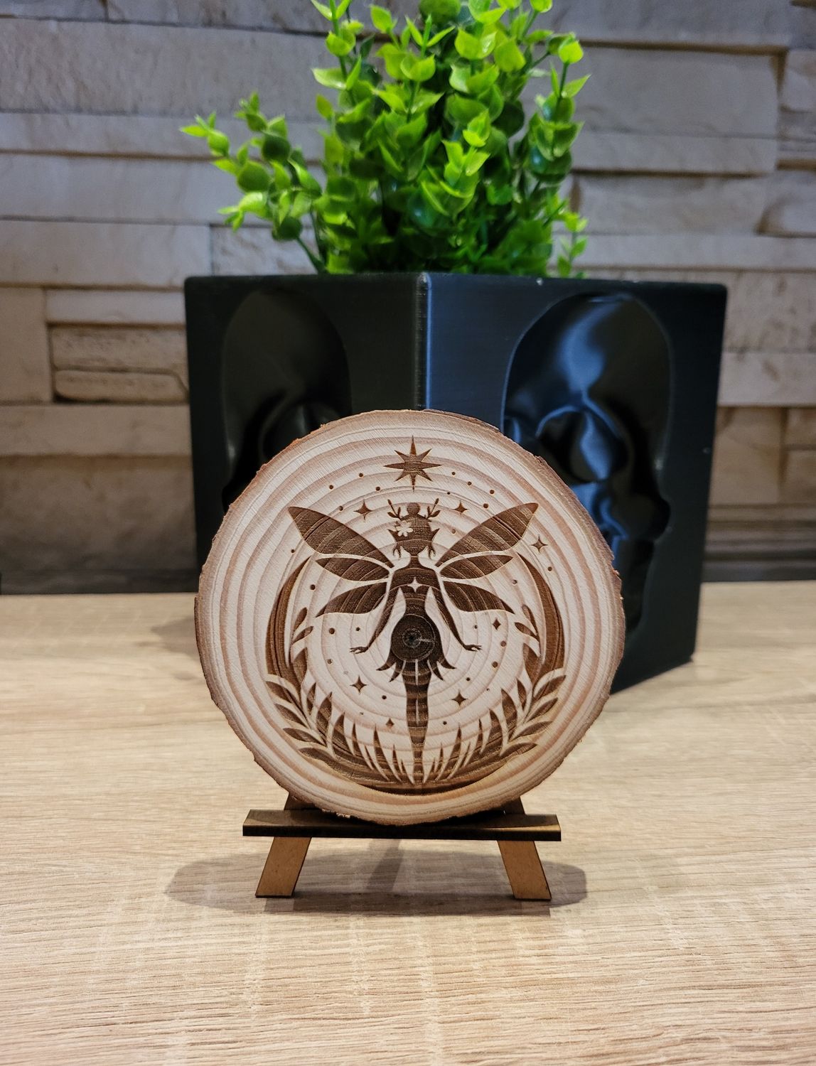 Kleine mini Staffelei aus Holz