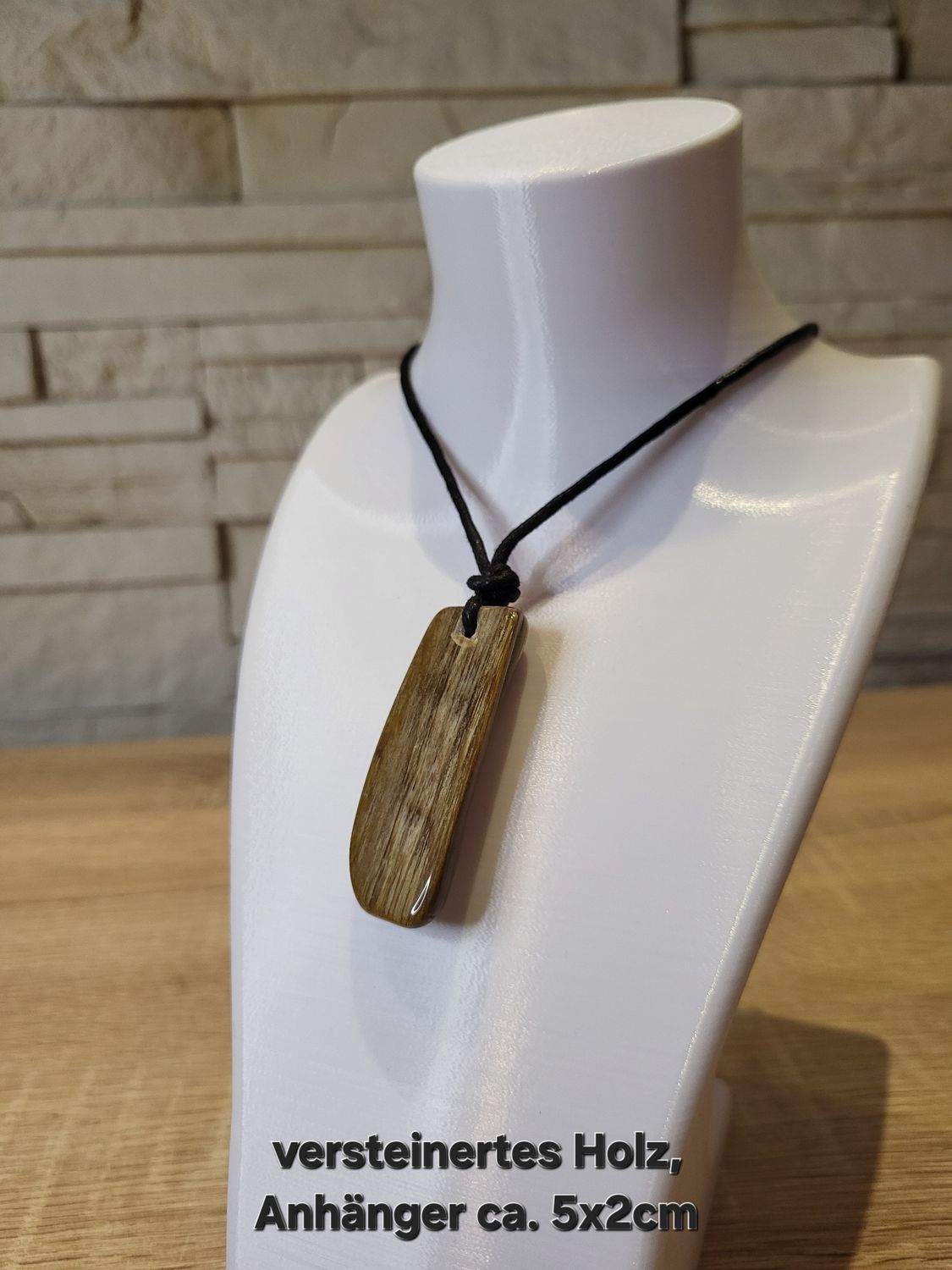 Versteinertes Holz Kette