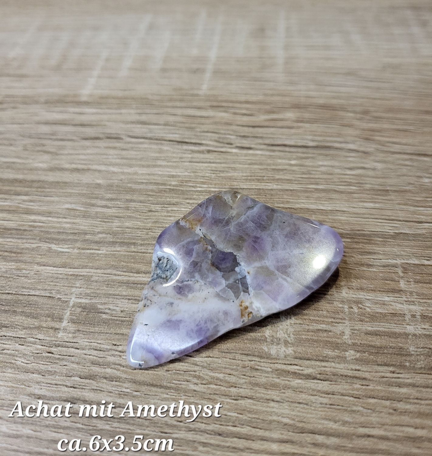 Achat mit Amethyst