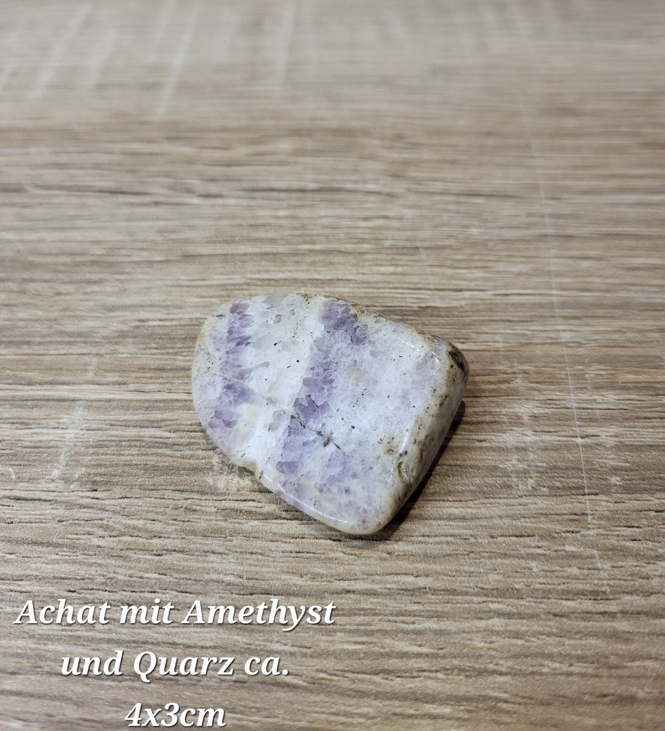 Achat mit Amethyst und Quarz
