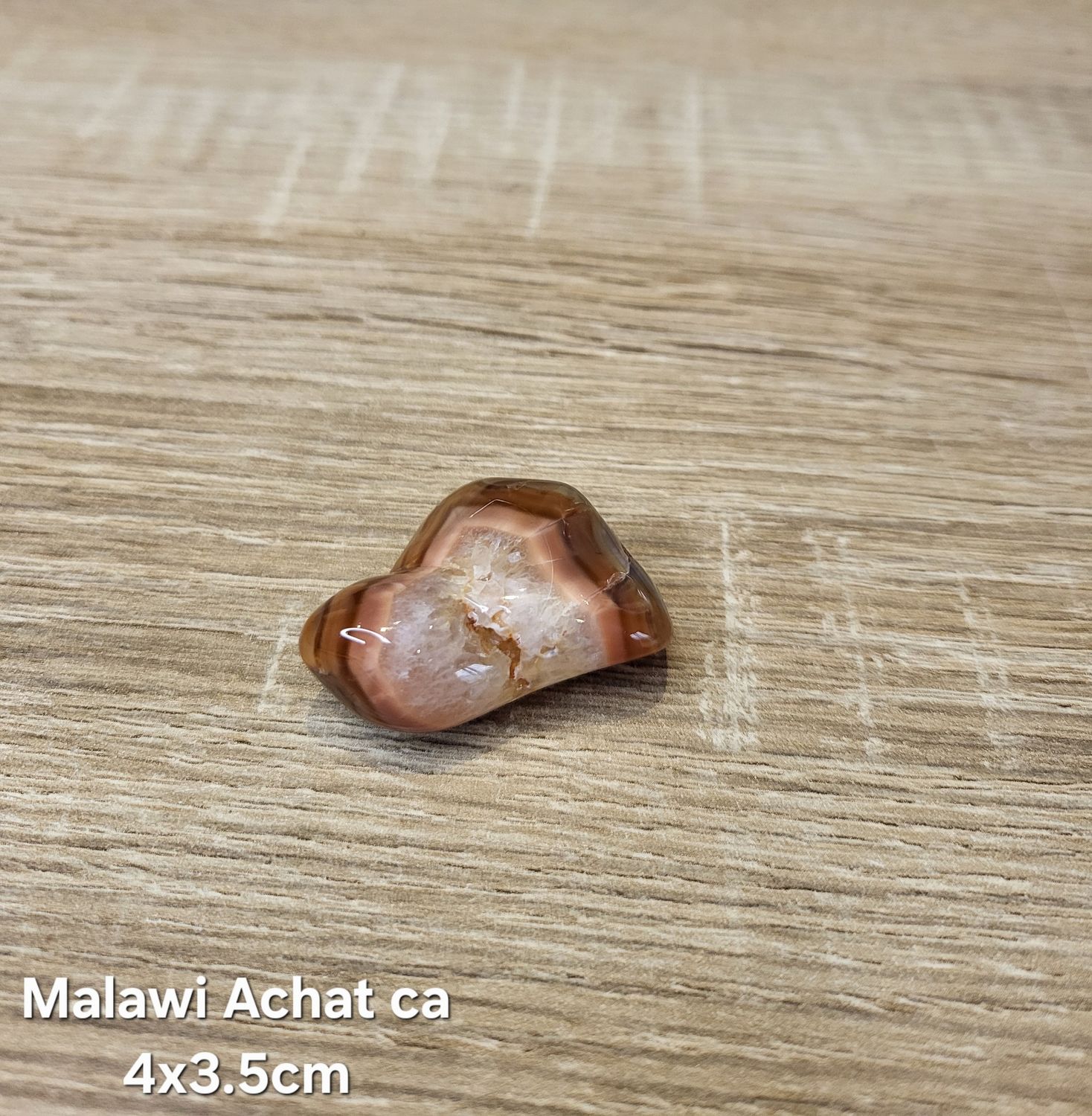 Malawi Achat Trommelstein