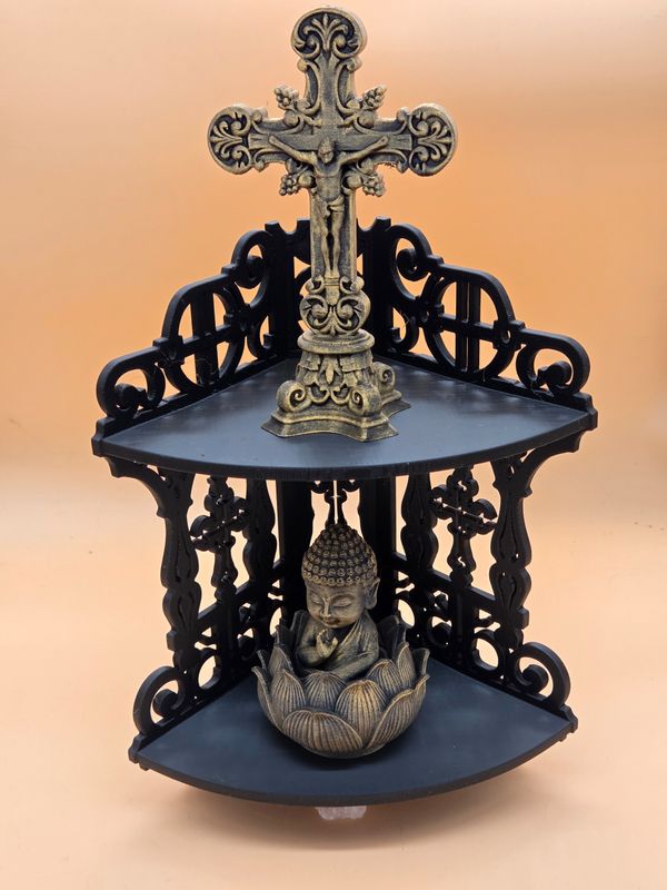 Wand Eckregal, in vielen verschiedenen Farben erhältlich