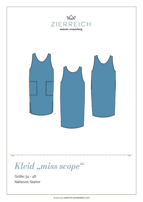 Schnittmuster Kleid "miss scope"