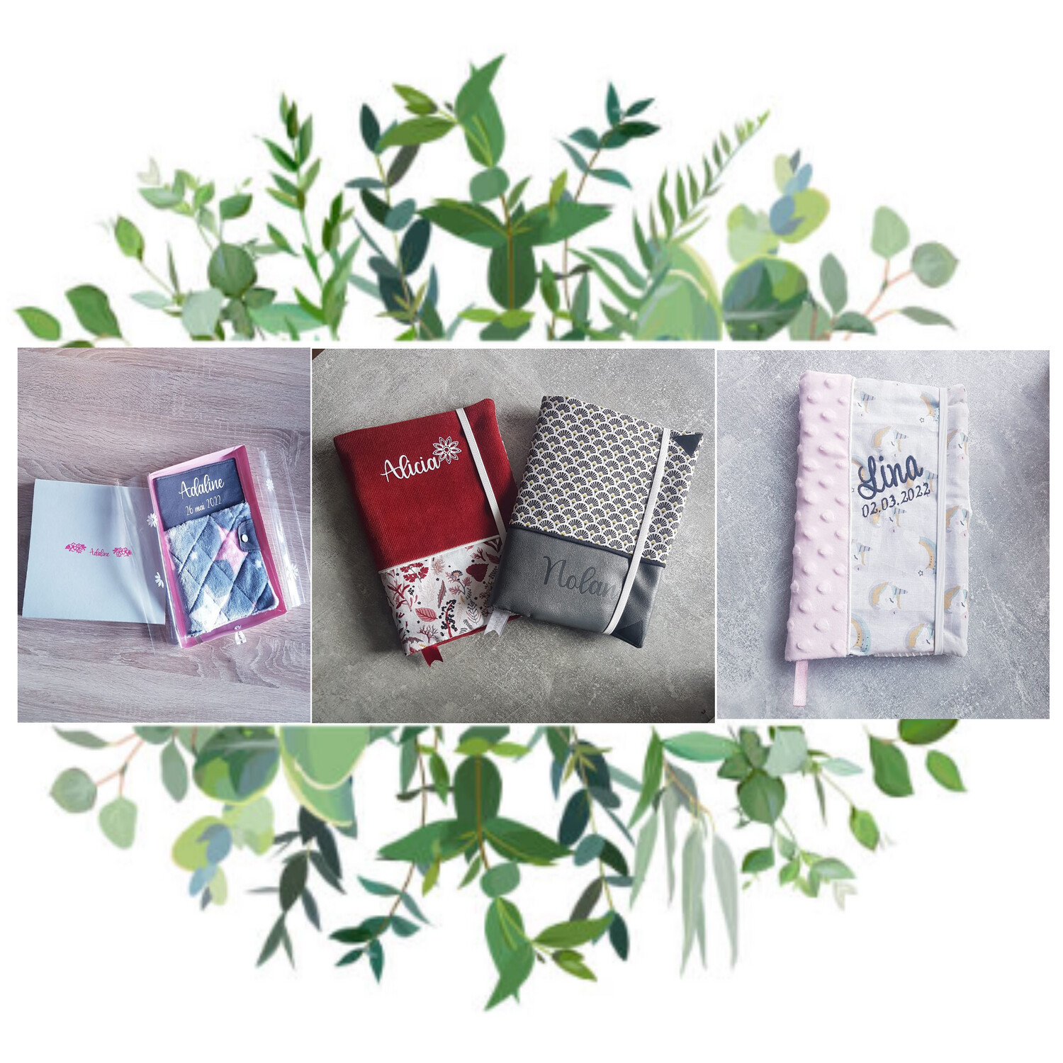 Protège carnet de santé garçon