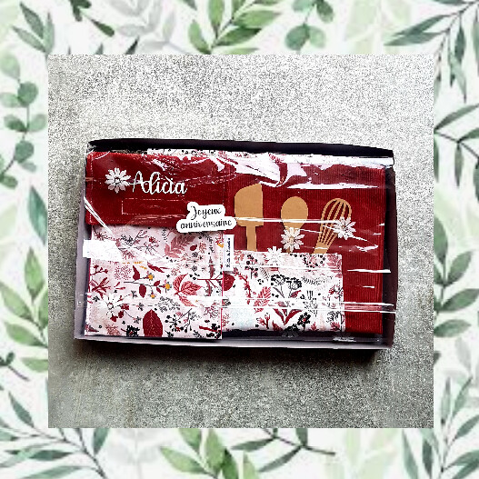 Coffret tablier fille