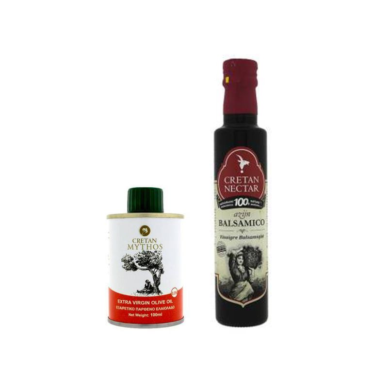 Combinatie pakket Olijfolie & Balsamico azijn - Griekenland (100 ml / 250 ml)