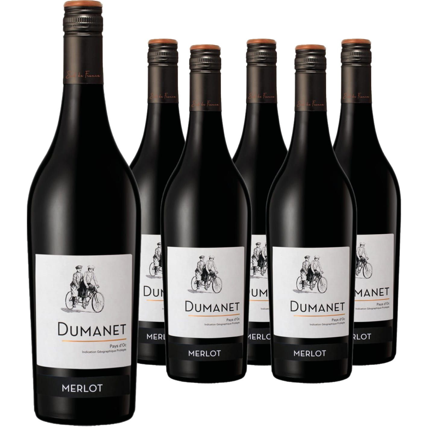 Merlot 'Dumanet' (doos 6 flessen)