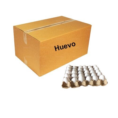 CAJA DE HUEVO CON 12 CARTERAS