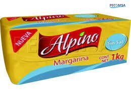 MARGARINA SIN SAL ALPINO  1Kg