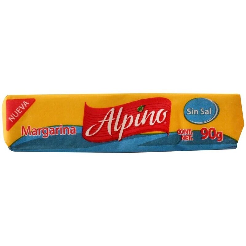 MARGARINA SIN SAL ALPINO  90gr
