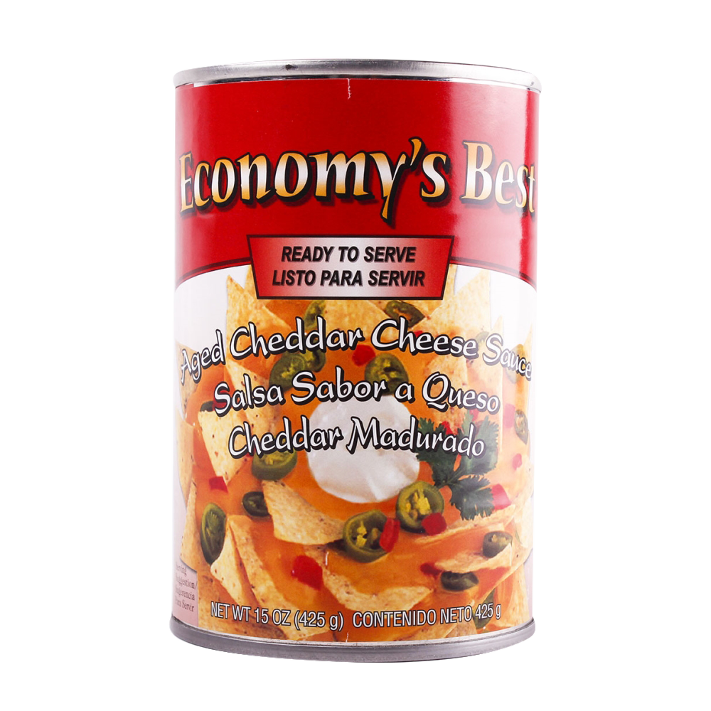 QUESO PARA NACHOS ECONOMYS 425G