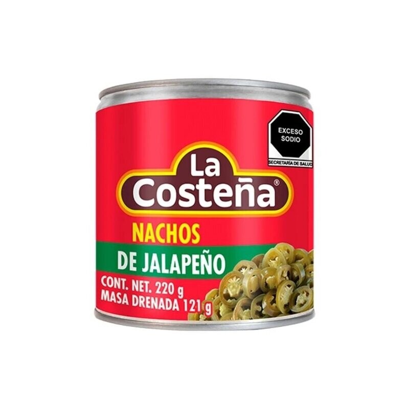 CHILES NACHO LA COSTEÑA 220G