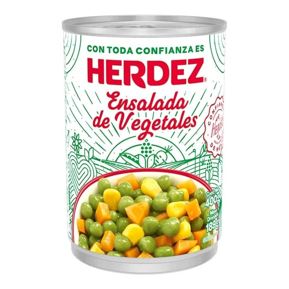 ENSALADA DE VEGETALES HERDEZ 400G