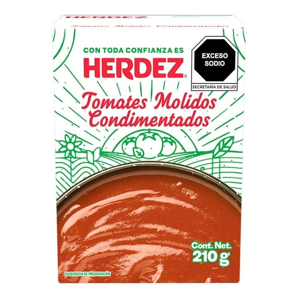 HERDEZ TOMATES MOLIDOS 210 GR