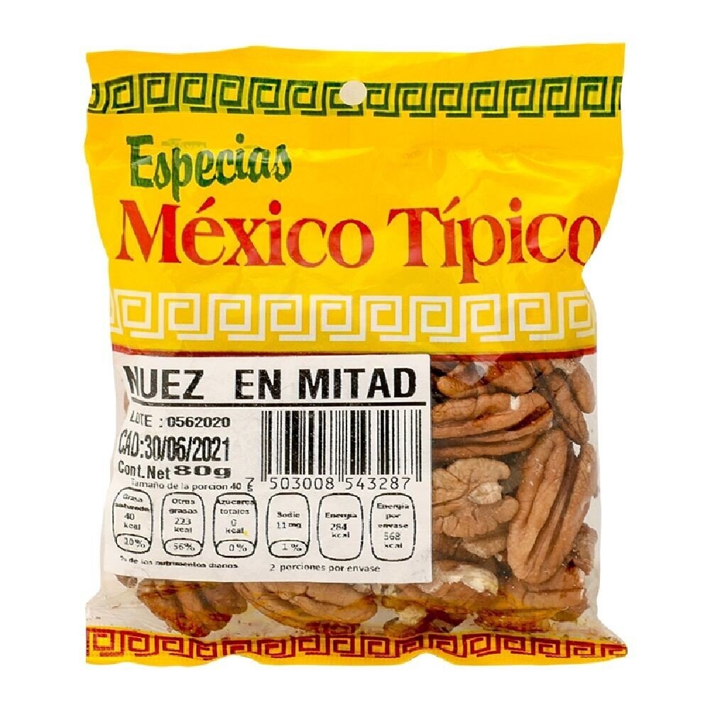 NUEZ MEXICO TIPICO 80G