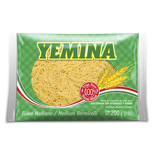 PASTA YEMINA FIDEOS 200gr