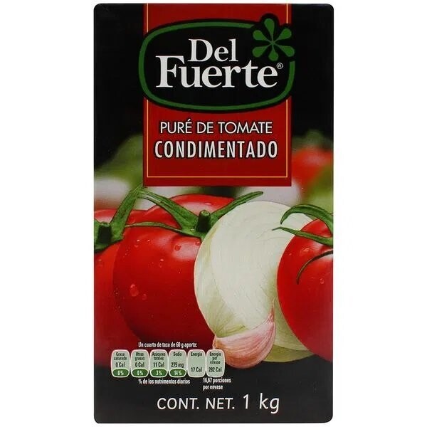 PURE DE TOMATE DEL FUERTE 1 LTO