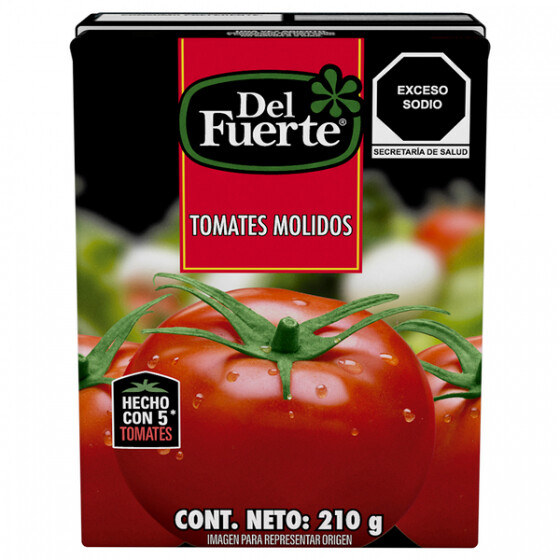 PURE DE TOMATE DEL FUERTE 210G