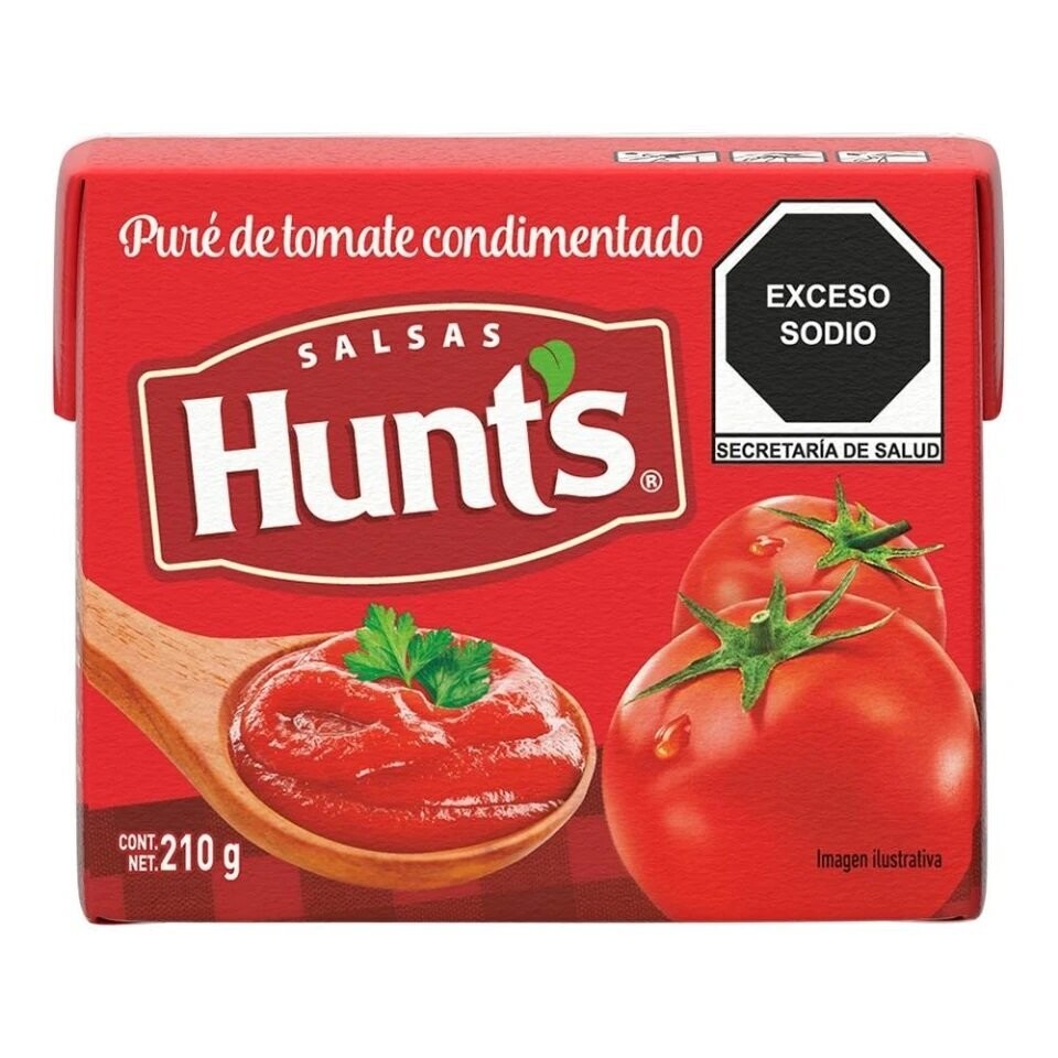 PURE DE TOMATE HUNTS 210g