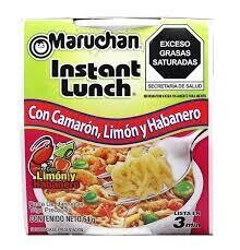 SOPA MARUCHAN CAMARON Y HABANERO