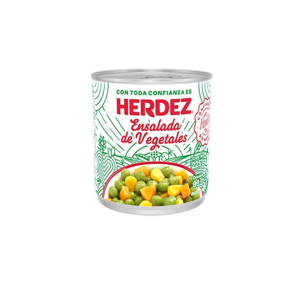 ENSALADA DE VEGETALES 225G
