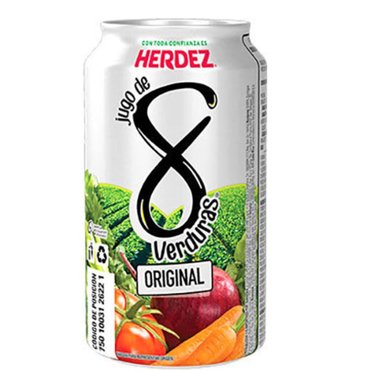 HERDEZ JUGO V8  335 ML