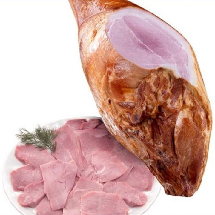 JAMON AHUMADO CON HUESO  KG
