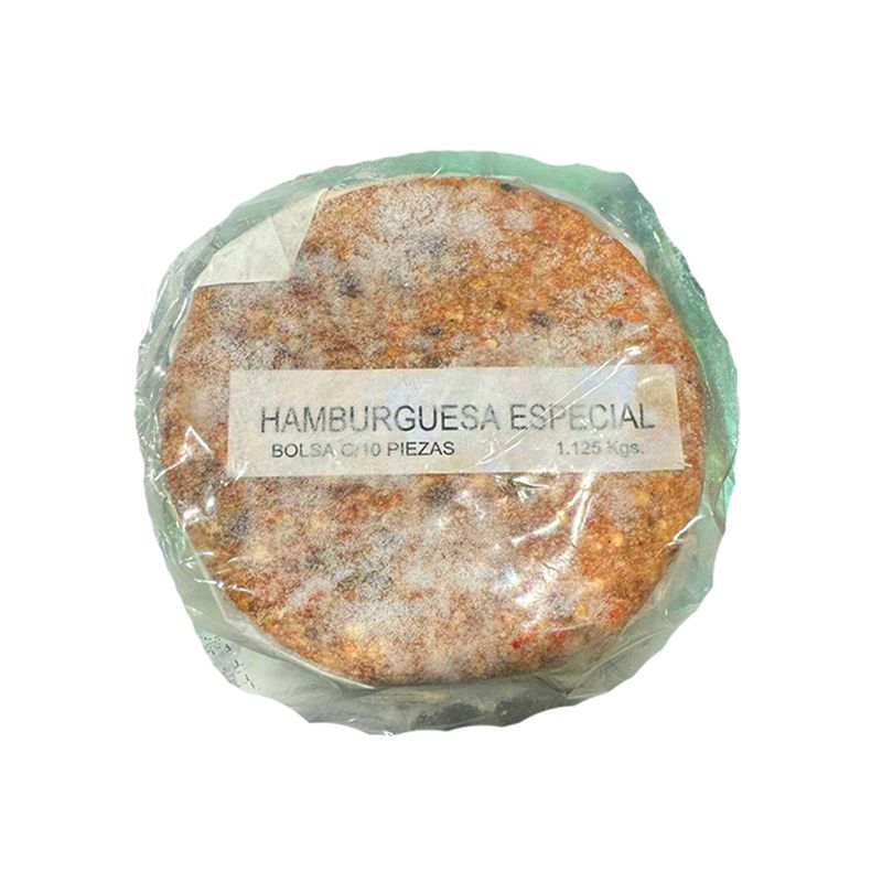 CARNE P/HAMBURGUESA ESPECIAL 10PZ