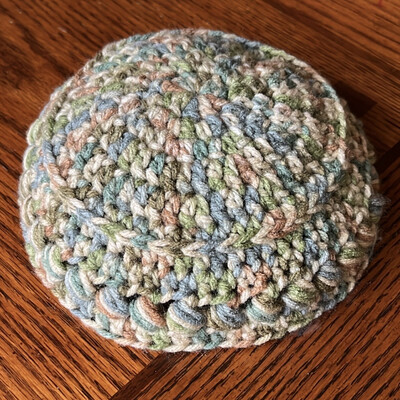 Bead-Stitch Kippah