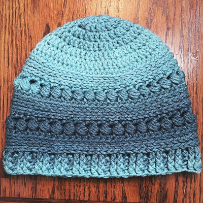 Bead-Stitch Beanie